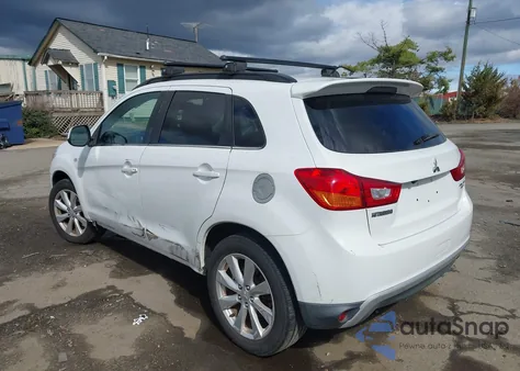 2013 Mitsubishi Outlander Sport Se из США, поврежденный, VIN 4A4AP4AU9DE007118
